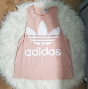 Adidas Pink Muscle Tank, sz Large